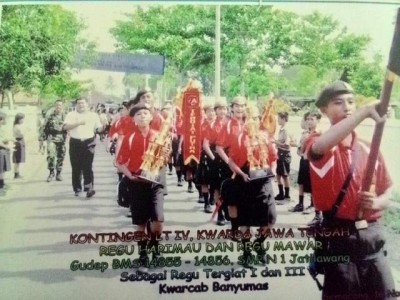JUARA 1 PUTRA JUARA 3 PUTRI LOMBA TINGKAT IV TAHUN 2006