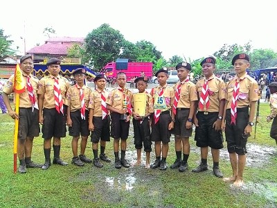 JUARA 1 PUTRA REGU HARIMAU LOMBA TINGKAT II TAHUN 2017