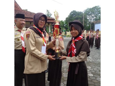 JUARA 1 PUTRI LOMBA GELAR KETRAMPILAN TAHUN 2016