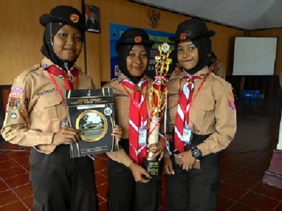 JUARA 1 PUTRI REGU MAWAR LCTP TAHUN 2018